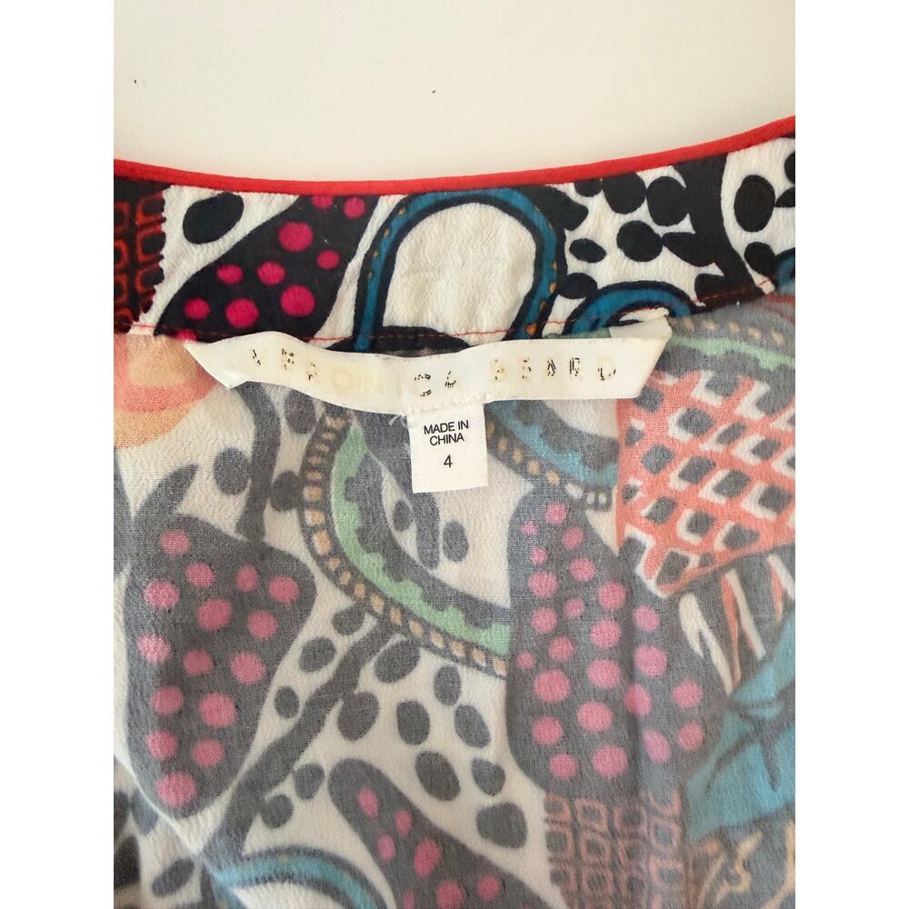 Veronica Beard Serena Wrap Dress - Size 4 - Picture 3 of 5